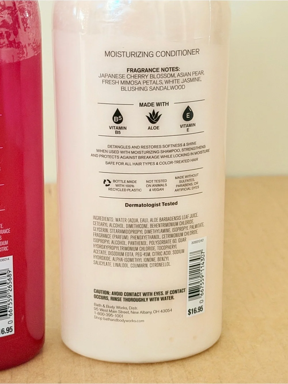 Bath & Body Works Japanese Cherry Blossom Moisturizing Shampoo & Conditioner